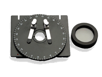 POLARISER ANALYSER WITH STAGE